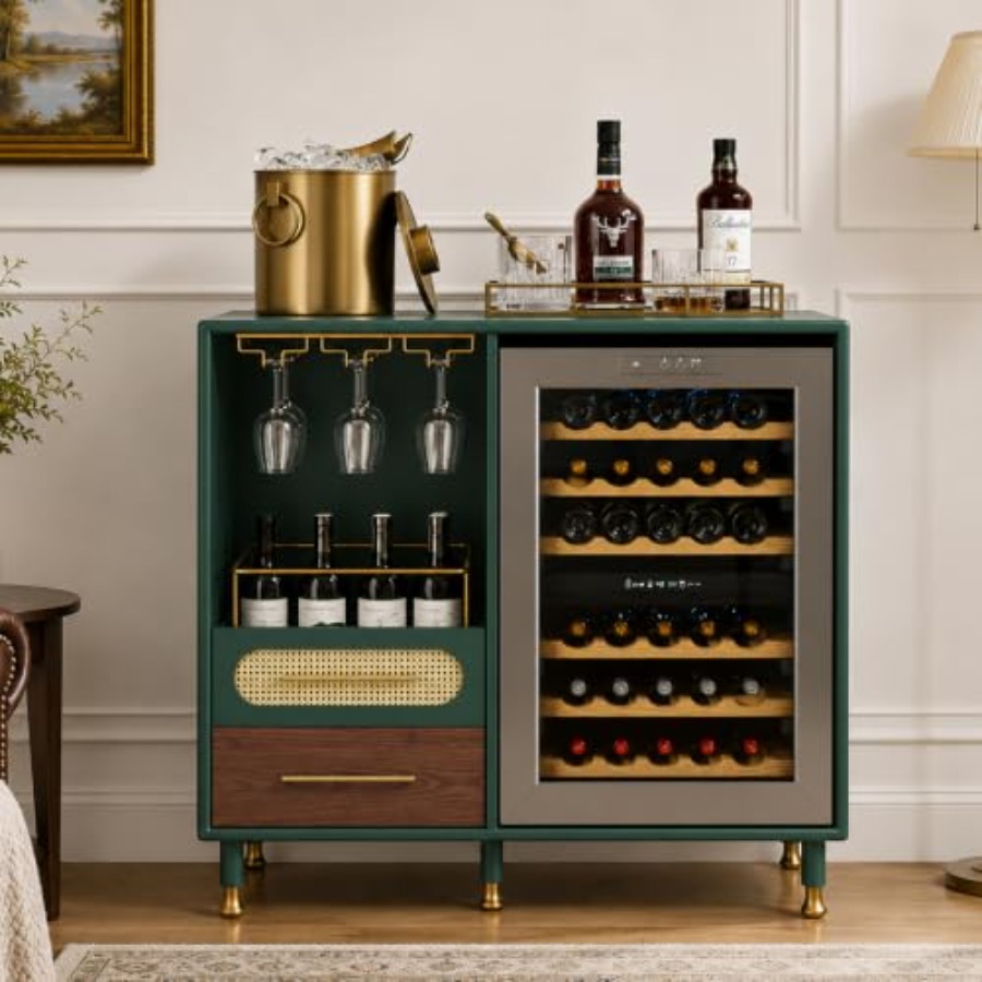 Bar Cabinet with Mini Fridge S - Home Bar And Fridge review and price