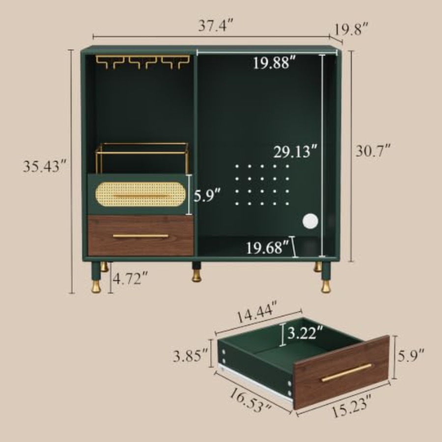 Bar Cabinet with Mini Fridge S - Home Bar And Fridge review and price
