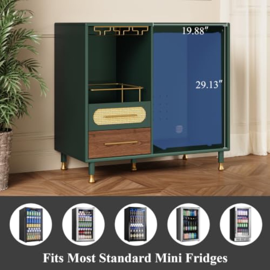 Bar Cabinet with Mini Fridge S - Home Bar And Fridge review and price