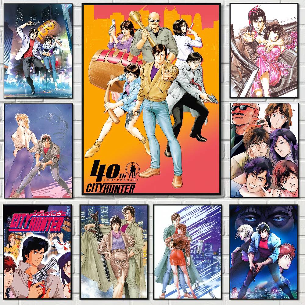 Anime City Hunter Anime Poster - Home Bar And Theater review and price