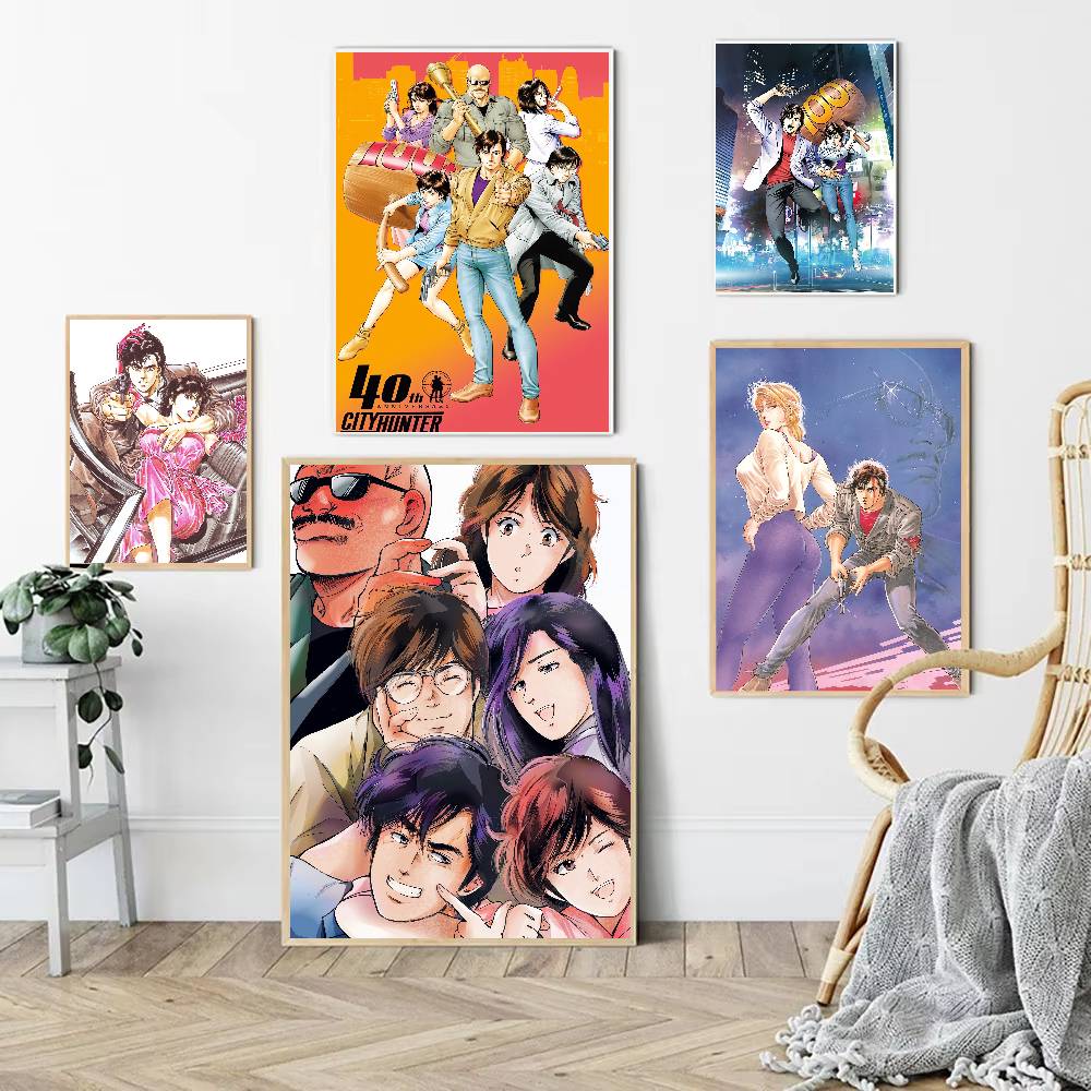 Anime City Hunter Anime Poster - Home Bar And Theater review and price