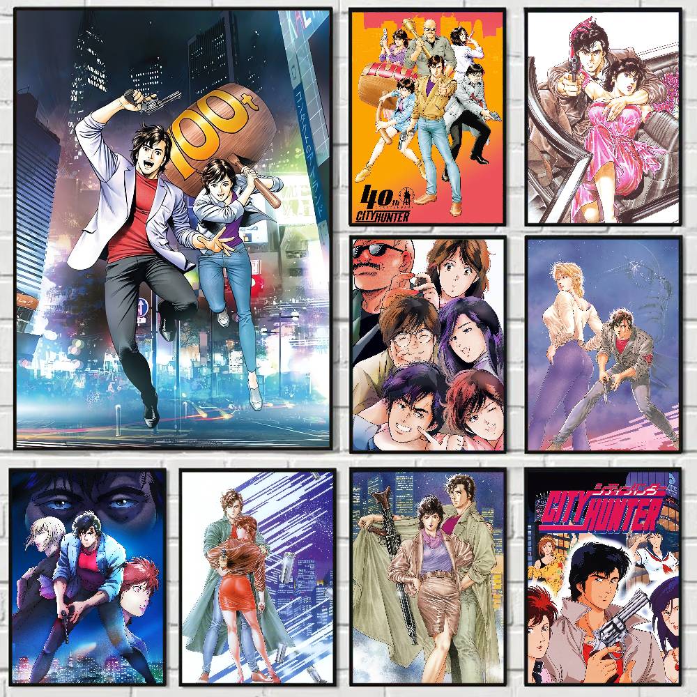 Anime City Hunter Anime Poster - Home Bar And Theater review and price