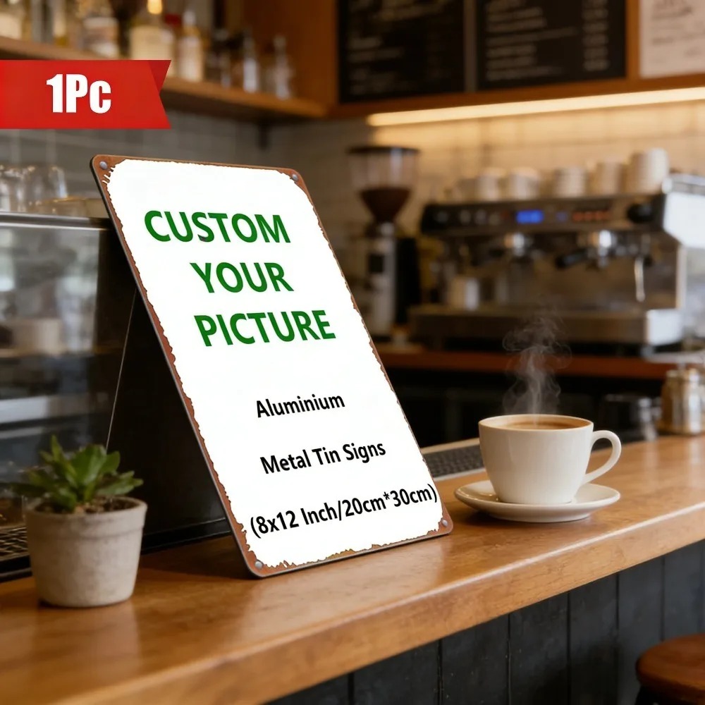 8×12Inch Customizable Retro Me - Home Bar Cafe review and price