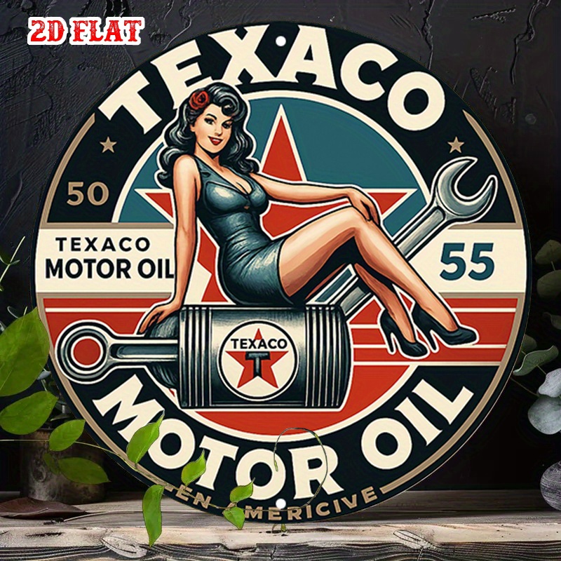 Round Metal Tin Sign Wall Deco - Home Bar Cafe review and price